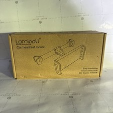 Car Headrest Mount, Lamicall Headrest Tablet Holder - Stand Cradle Compatible...