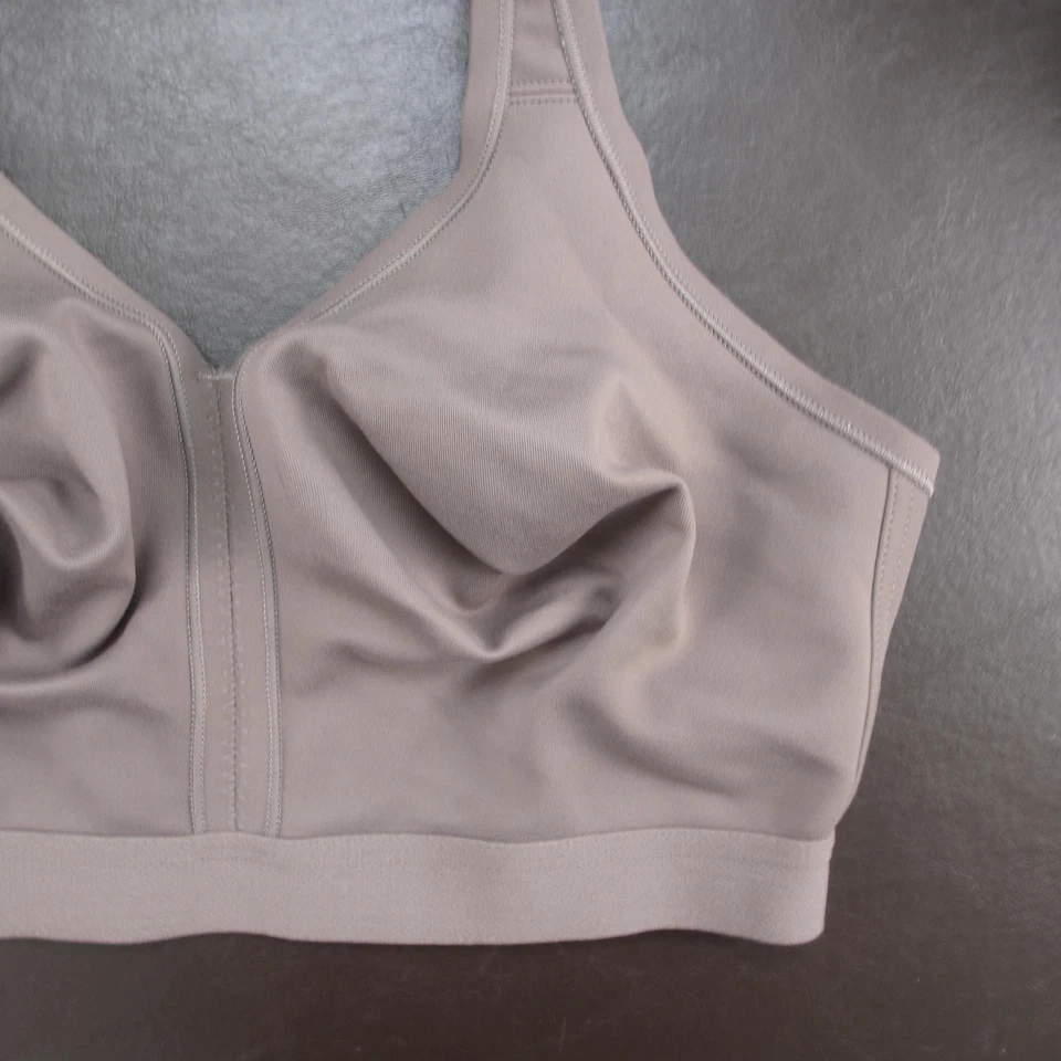 Sujetador Soma para mujer 36DDD marrón abrazable inalámbrico sin forro cobertura completa soporte Foto 4 de 4