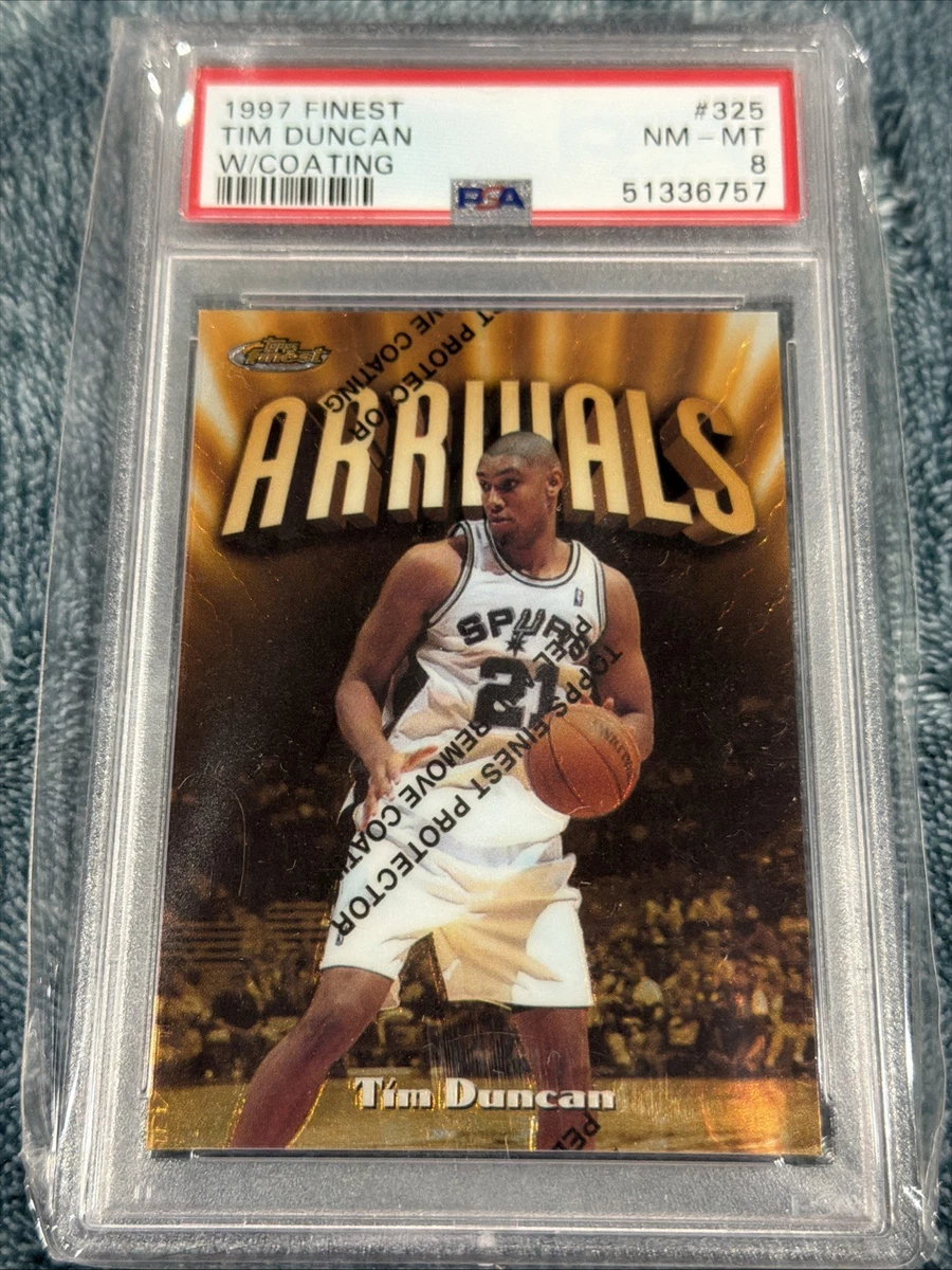 Topps Tim Duncan Basketball Rookie Sports Trading Cards