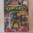 Playmates Toys TMNT Rocksteady Vintage Action Figure 1988 Pose-able Accessories