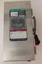 SQUARE D Heavy Duty Safety Switch VHU361DSGL 30A 600V  VisiPacT  Schneider Elect