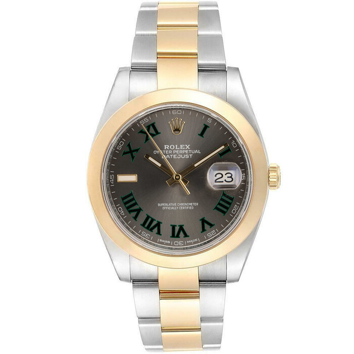 Rolex Datejust 41 Gray Men's Watch 
