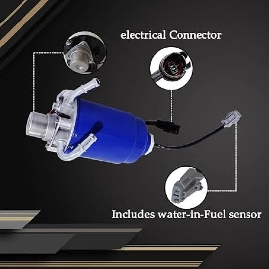 Carcasa de filtro de combustible para Chevrolet Silverado 2500 HD 3500H Duramax 2005-2012 6,6 L Foto 3 de 4