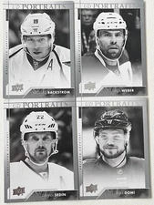 2017-18 Upper Deck  Portraits  Hockey Card  Pick From List !!