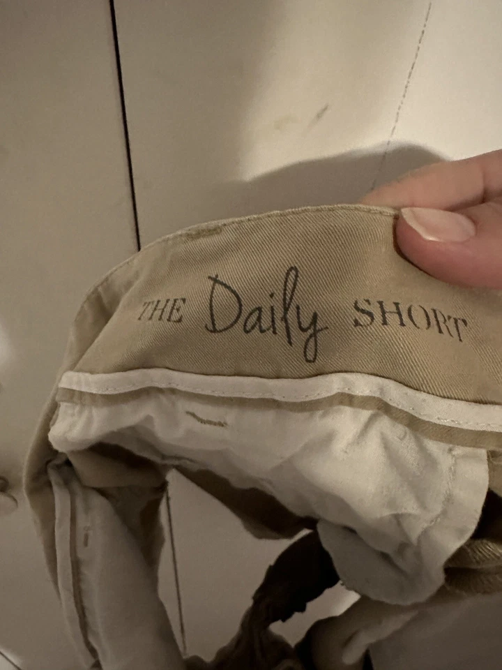 Pantalones Cortos Talbots The Daily Cortos Caqui Marrón Para Mujer Talla 2 Foto 3 de 4