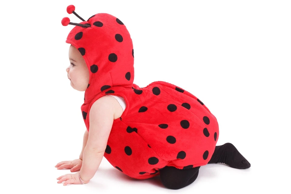 Dress Up America Baby Ladybug Costume – Toddler Cute Lady-Bug Infant Costume - Image 3 of 3