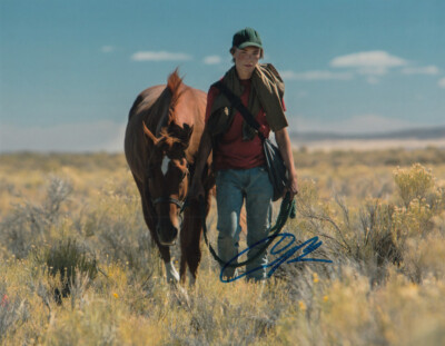 Charlie Plummer Lean on Pete original signed 10x8 Foto AFTAL & UACC [15929]