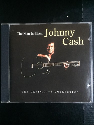Johnny Cash MAN IN BLACK : DEFINITIVE COLLECTION Used 24 Track Hits Cd Country