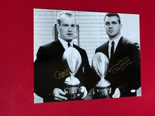 Paul Hornung (MVP) & Mike Ditka (ROY), Autographed (JSA) 16x20 Photo w/ HOF Ins.