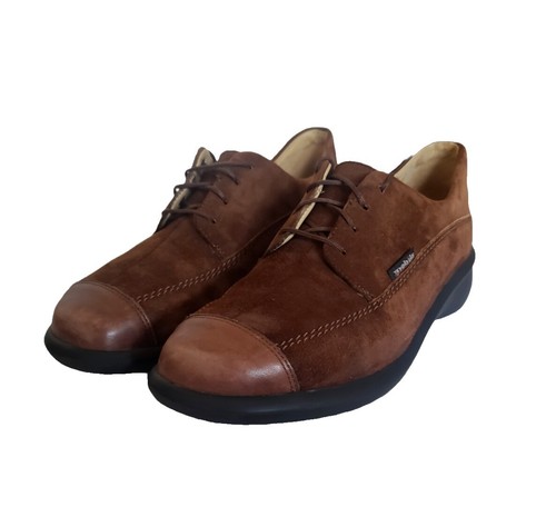 Mephisto Mens Waino Oxford Size 12 Patina Brown Tan Leather  display picture 2