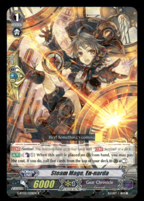Steam Mage, En-narda - G-BT02/028EN - R Near Mint 