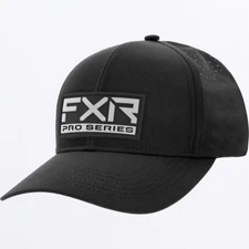 FXR Racing Adult's UPF Pro Series Hat Black/Grey - (24) 241912-1005-00