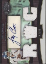 Jay Cutler 2006 Topps Triple Threads Emerald Swatch Auto 43/50 #108