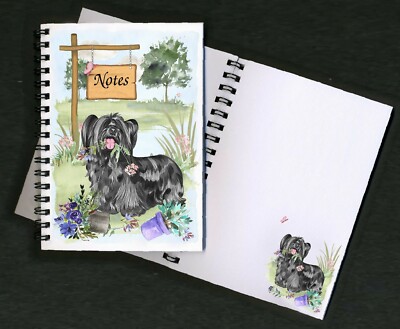 Skye Terrier Dog Notebook/Notepad + small image on each page by Starprint