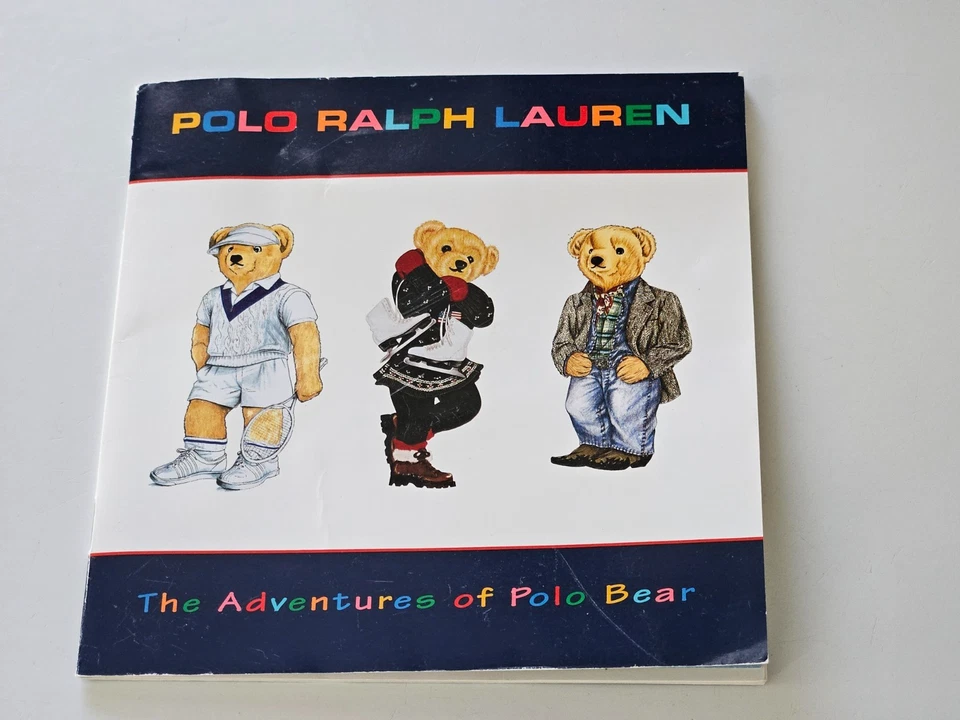 SUPER RARE Polo Ralph Lauren THE ADVENTURES OF POLO BEAR Sticker Book UNUSED - Image 2 of 4