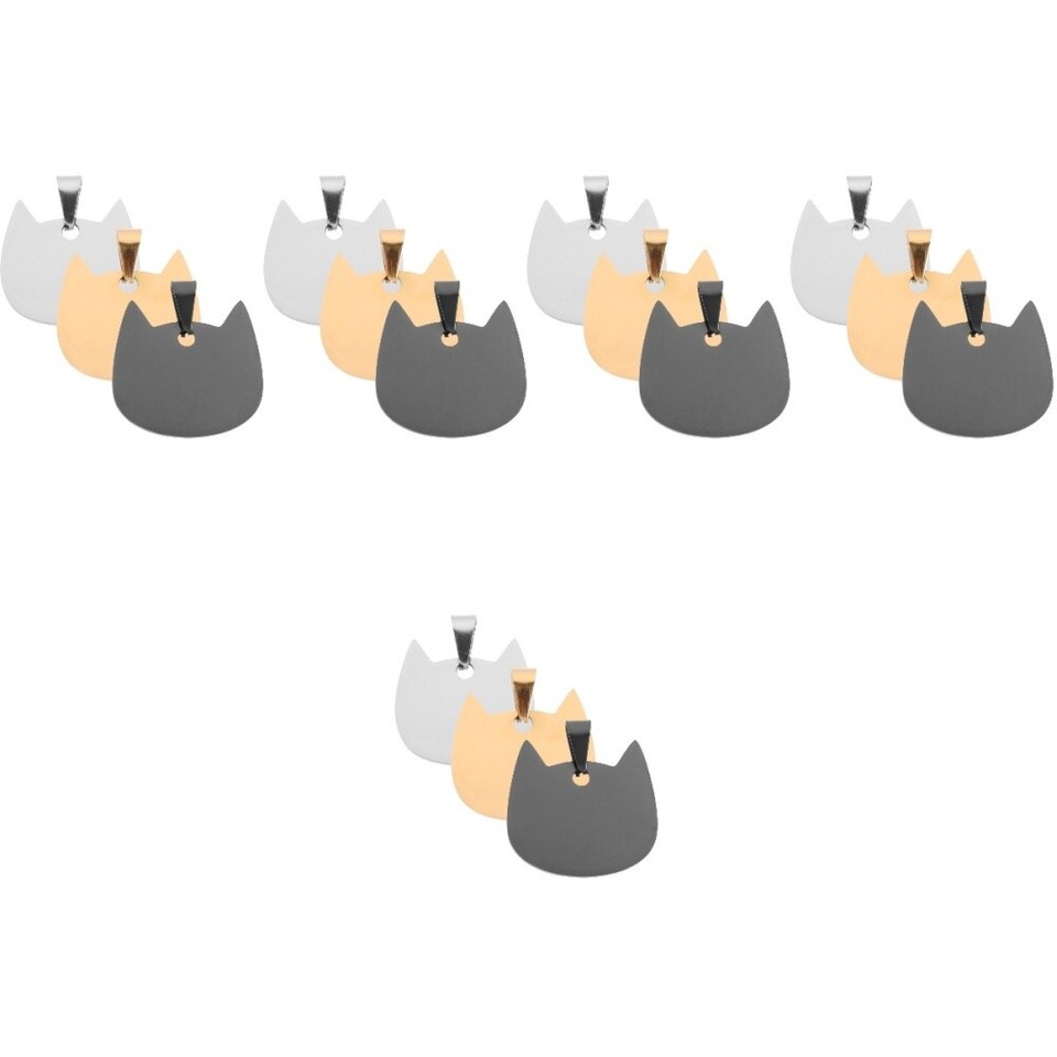 5 Count Pet Engraved Id Tag Dog Name Collar Cat Gifts Outdoor Tags eBay