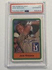 JACK NICKLAUS 1981 Donruss Golf #13 RC PGA Autograph Signed PSA/DNA