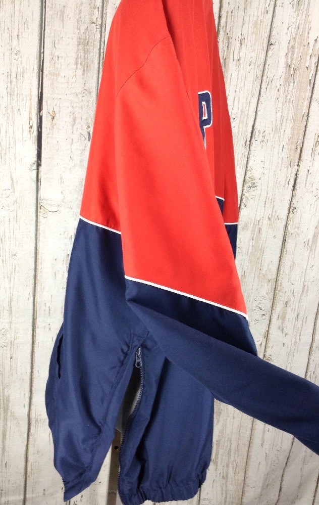 G-III~NBA Detroit Pistons L/S Pullover Windbreaker Jacket