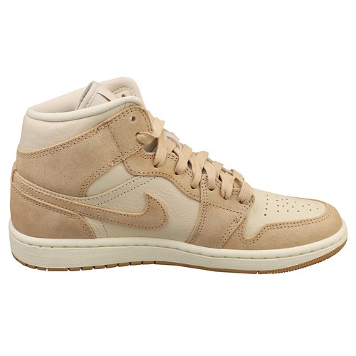 Nike Air Jordan 1 Mid Se Mujeres Light Brown Zapatillas - Imagen 5 de 8