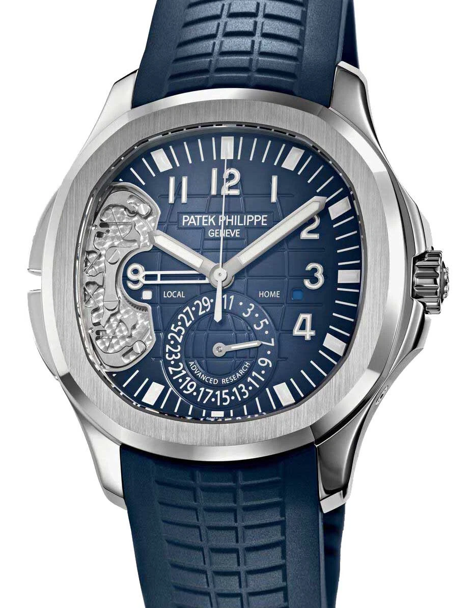Patek Philippe — Patek Philippe NEW Aquanaut Advanced Research 18k White Gold 5650G DOUBLE SEALED