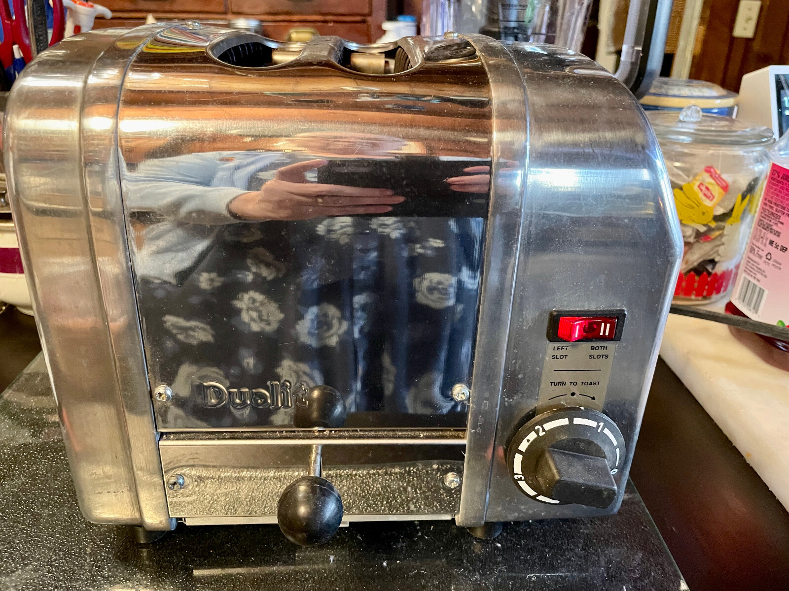 Dualit Chrome Silver 2Slice Toaster Model 11EA87 Made in England Used eBay