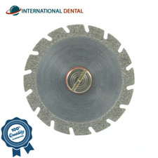 Ortho Dental Coarse Grit Double Sided Diamond Coat Disc Separator IPR  22mmX0.29