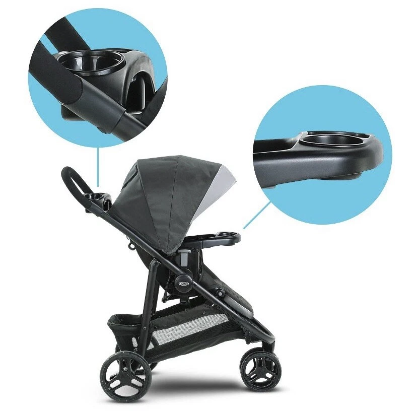 Graco Modes 3 Lite DLX Travel System withSnugRide Infant Car Seat