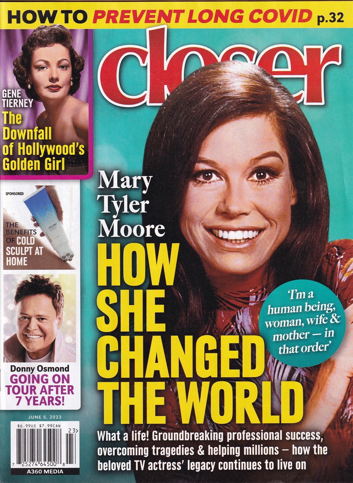Closer Weekly Mary Tyler Moore; How She Changed The World June 5 2023-image