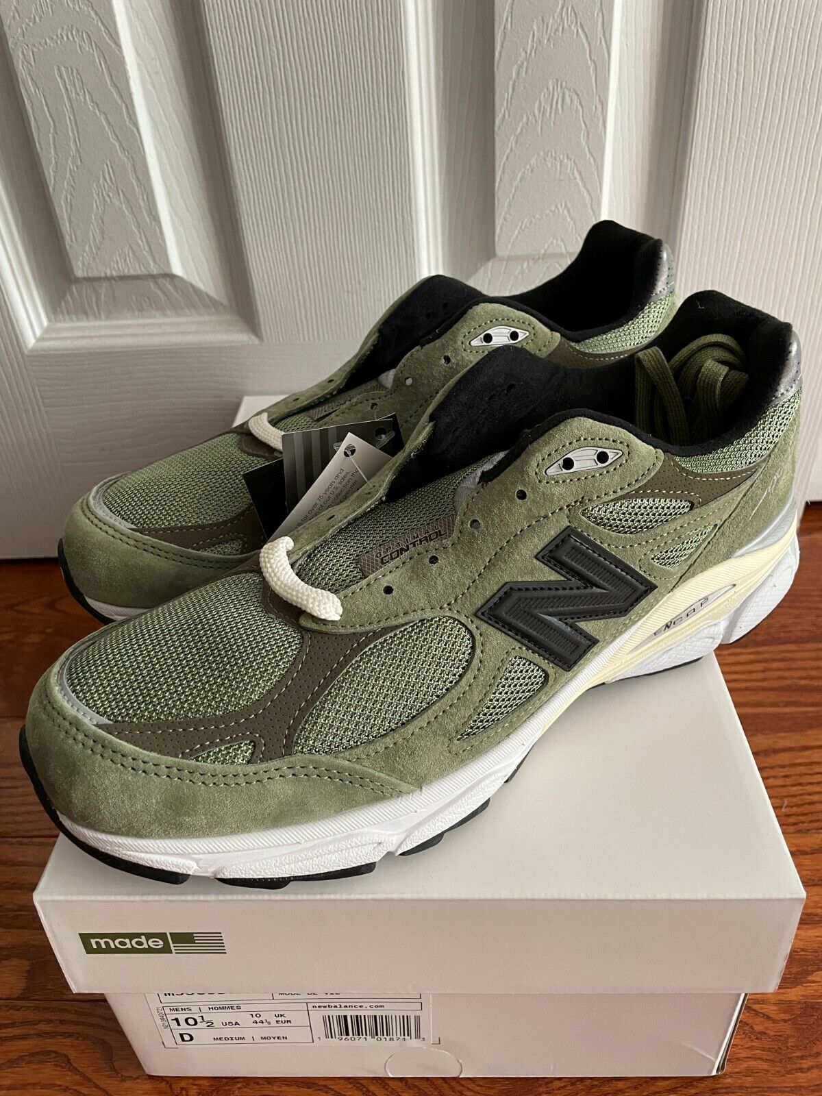 New Balance 990v3 JJJJound Olive Size 10.5 NEW M990JD3 Green Grey White NB  Jound