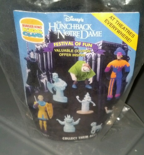 Burger King "Kids Club Meal" The Hunchback of Notre Dame Character Toy - Picture 2 of 4