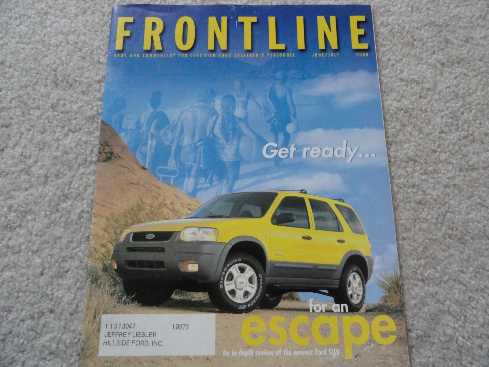 2001 Ford Frontline Magazine / Sales Brochure | eBay