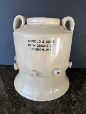 Vintage Arnold & Sons Stoneware Foster Mother - Piglet Feed Farming Veterinary