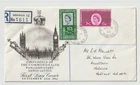 25/9/1961 UK GB FDC - Parliamentary Conference 1961 - Westminster - Norwich CDS