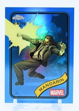 2025 Topps Chrome Marvel - MANDARIN Blue Refractor /299 #41