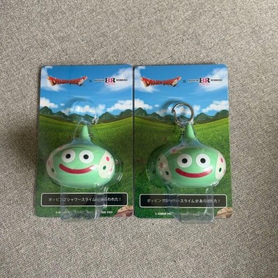 Set of 2 Baskin Robbins 31 x DRAGON QUEST Popping Shower Slime Keyring