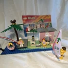 LEGO Cabana Beach 6410 Paradisa Town Vintage 1992 156 pcs Complete Set No Box