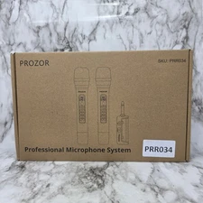 Prozor Professional Microphone System PRR034 UHF Wireless