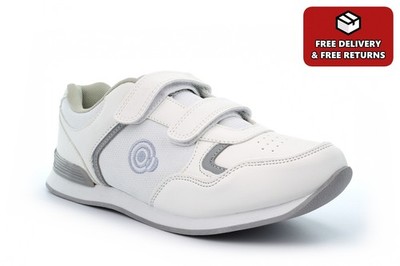 Damen Bowlingschuhe Damen Bowl Turnschuhe Rasen Bowl Schuhe Touch Verschluss Schuhe