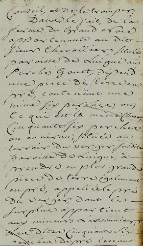 1787 Unverre Procédure judiciaire au sujet de terres CHEVALIER LARSONNIER GASSOT - Photo 4 sur 7