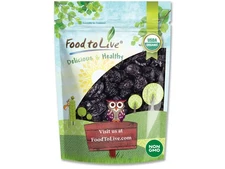 Organic Pitted Prunes - Non-GMO, Kosher, Raw, Vegan - by Food To Live