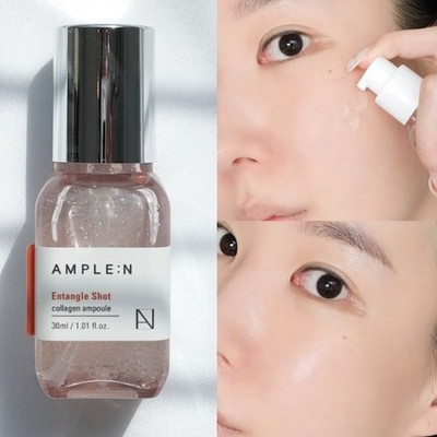 AMPLE:N Entangle Shot Collagen Ampoule 30ml Elasticity Moisture Ampoule K-Beauty