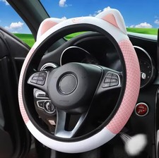 Kawaii Pink Car Steering Wheel Cover For Car