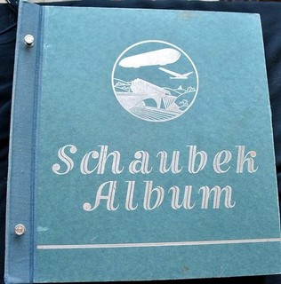 ALLE WELT Altes Schaubek Album mit teils gutem Inhalt Deutschland Asien usw.