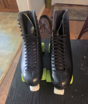 Riedell 120 Sunlite Medallion Plus Mens Size 12 Indoor Quad Roller Skates