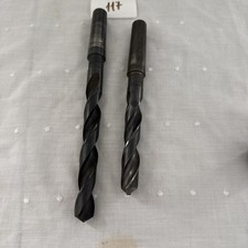 Cle-Forge (Cleveland) Twist Drill Bits Lot of 2 – 19/32 & 5/32 – Made in USA