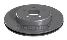 2x Rear Vented Brake Discs Fits Bmw 3 4 Series 345mm