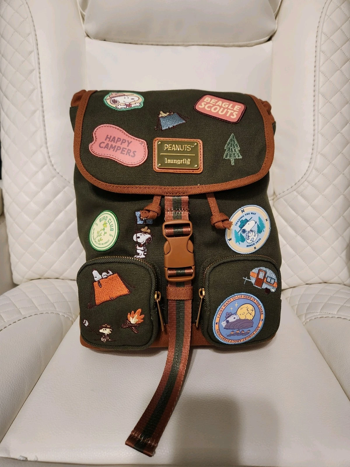 Loungefly Peanuts Snoopy Beagle Scouts Backpack - Thumbnail 5