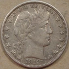 1912-D Barber Half Dollar 50c XF Details As Pictured L4-2