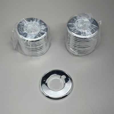 PASCO (24 PACK) CP Split-One F&C Plate 1-1/2'' IPS 100% Rustproof Chrome 2860