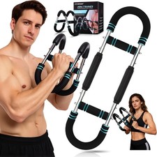 Premium Twister Arm Trainer, Adjustable 40-100lb Chest Workout Equipment